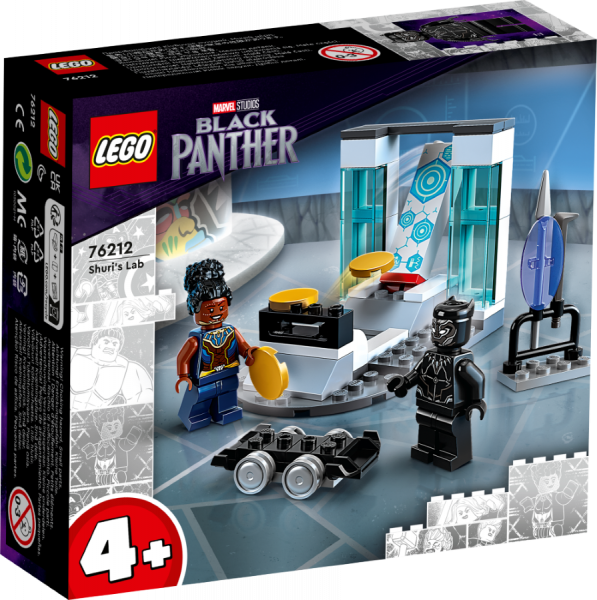 76212 LEGO® Marvel Super Heroes Лаборатория Шури, 4+ лет,модель 2022 года