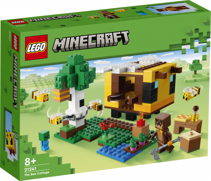 21241 LEGO® Minecraft Пчелиный домик, 8+ лет, модель 2023 года