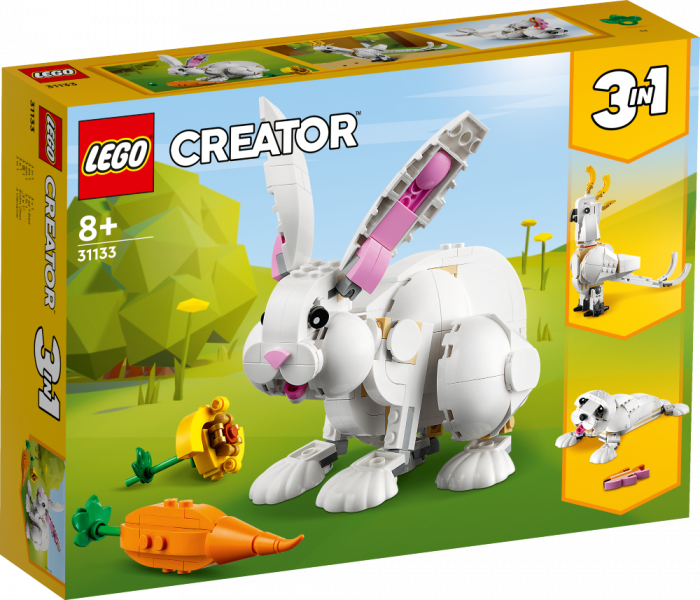 31133 LEGO® Creator Balts trusis, 8+ gadi, 2023. gada modelis