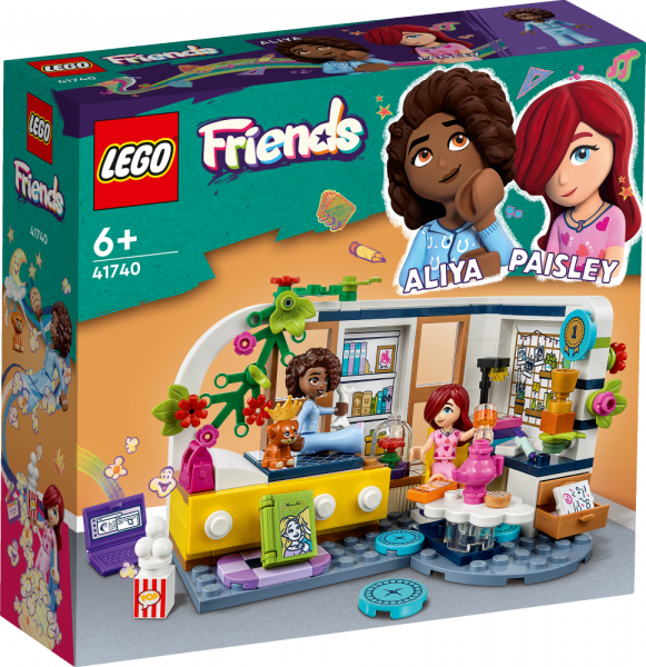 41740 LEGO® Friends Комната Алии, 6+ лет, модель 2023 года