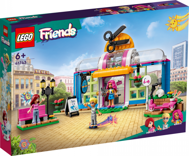 41743 LEGO® Friends Frizētava, 6+ gadi, 2023. gada modelis