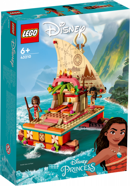 43210 LEGO® Disney Vaianas ceļa meklēšanas laiva, 6+ gadi, 2023. gada modelis