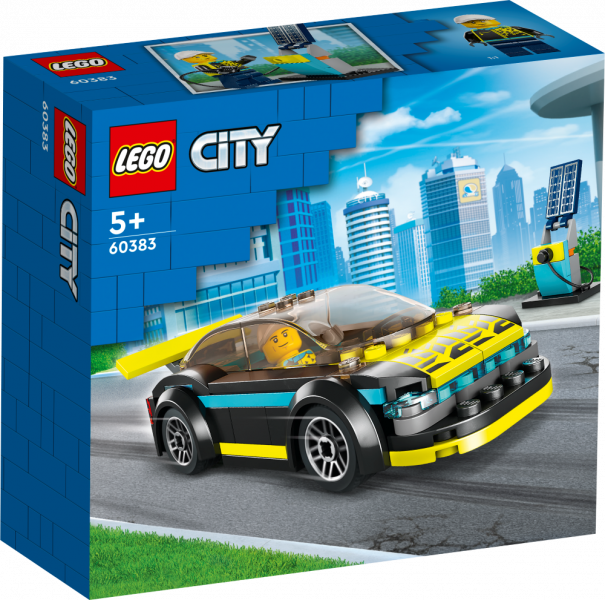 60383 LEGO® City Elektrisks sporta auto, 5+ gadi, 2023. gada modelis