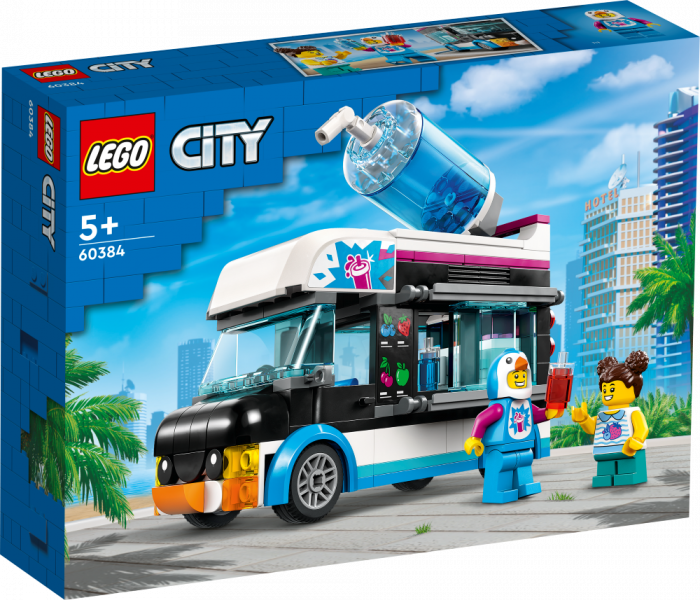 60384 LEGO® City Коктейльный фургон пингвина, 5+ лет, модель 2023 года