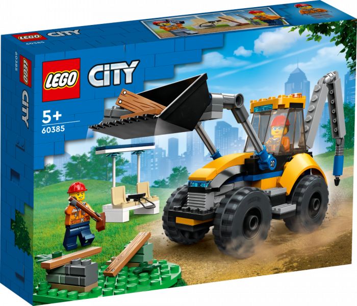 60385 LEGO® City Celtniecības ekskavators, 5+ gadi, 2023. gada modelis