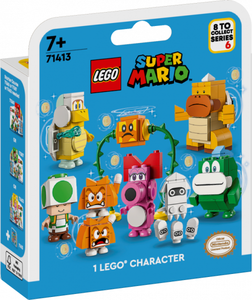 71413 LEGO® Super Mario Tēlu komplekti — 6. sērija, 7+ gadi, 2023. gada modelis