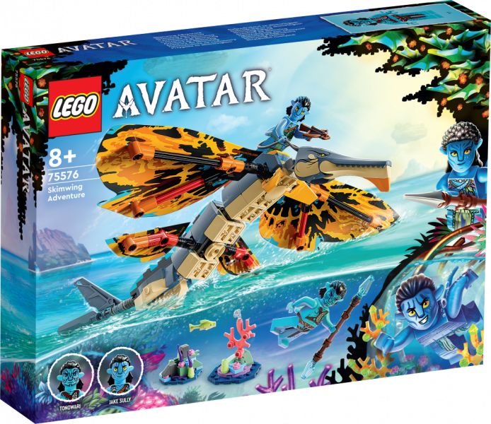 75576 LEGO® Avatar Skimwing piedzīvojums, 8+ gadi, 2023. gada modelis