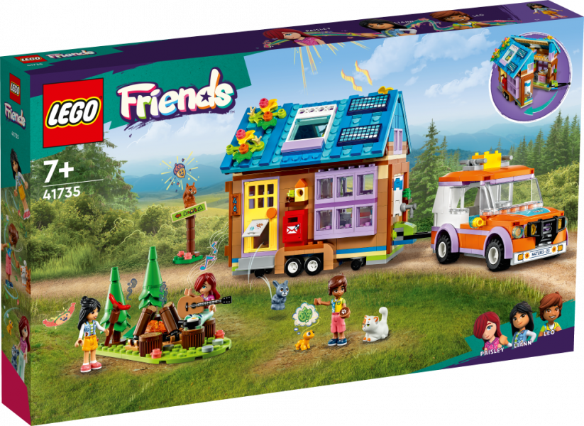 41735 LEGO® Friends Крошечный передвижной дом, 7+ лет,модель 2023 года