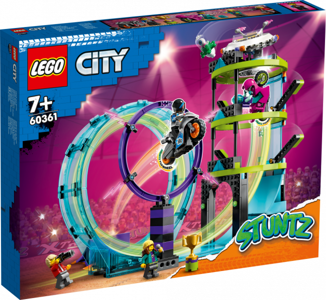 60361 LEGO® City Главное каскадерское испытание, 7+ лет, модель 2023 года