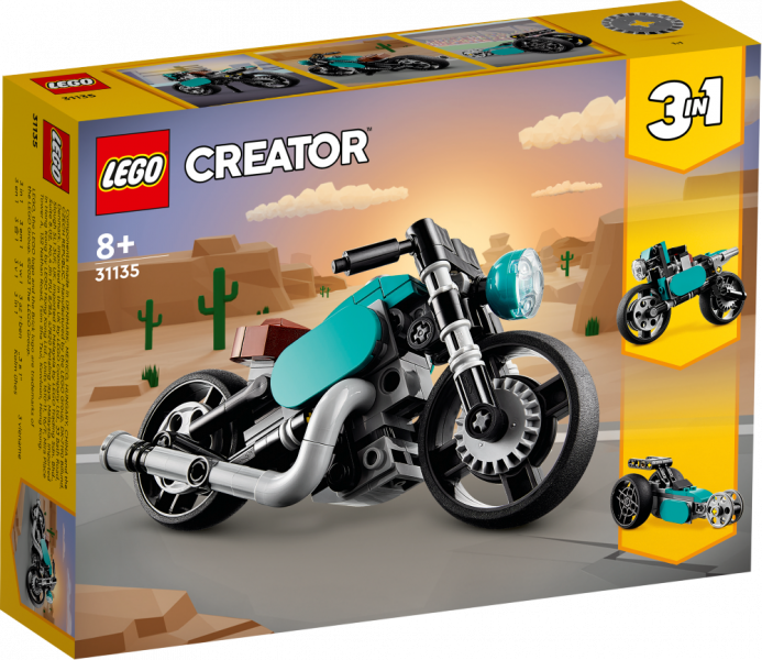 31135 LEGO® Creator Retro motocikls, 8+ gadi, 2023. gada modelis