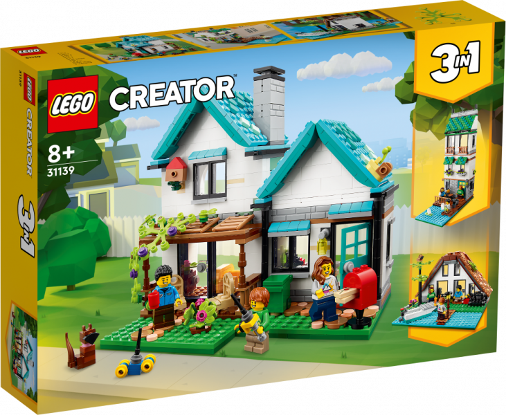 31139 LEGO® Creator Omulīgā māja, 8+ gadi, 2023. gada modelis