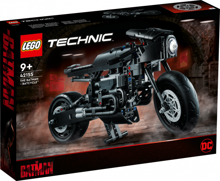 42155 LEGO® Technic BETMENS: BATCYCLE™, 9+ лет, модель 2023 года