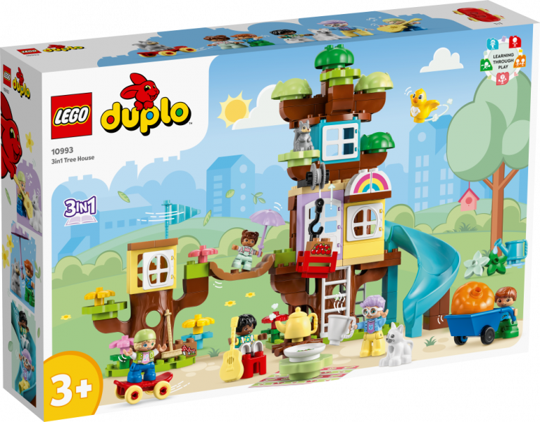 10993 LEGO® DUPLO 3 in 1 Māja kokā, 3+ gadi, 2023 gada modelis