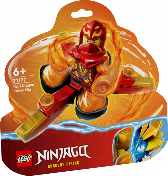 71777 LEGO® Ninjago Кружитцу драконья сила Кая, 6+ лет,модель 2023 года