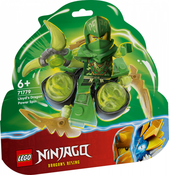 71779 LEGO® Ninjago Lloyd Pūķa spēka spindžitsu iegrieziens, 6+ gadi, 2023 gada modelis