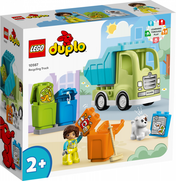 10987 LEGO® DUPLO Town Утилизационный грузовик, 2+ лет,модель 2023 года