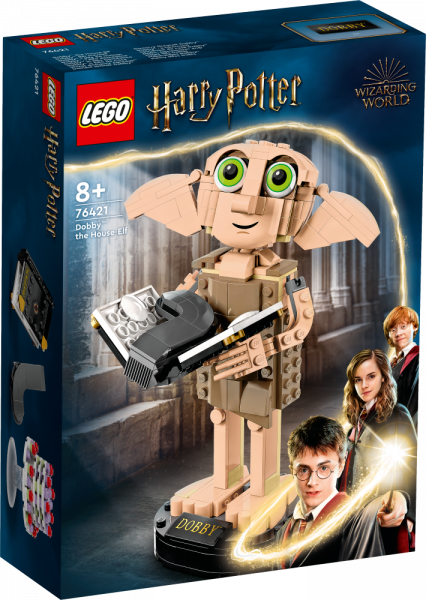 76421 LEGO® Harry Potter™ Добби — домашний эльф, 8+ лет,модель 2023 года