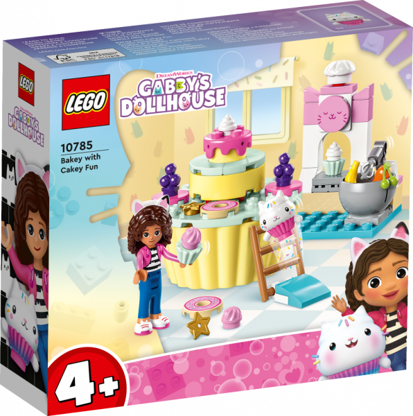 10785 LEGO® Gabby's Dollhouse Bakey with Cakey jautrība, 4+ gadi, 2023 gada modelis