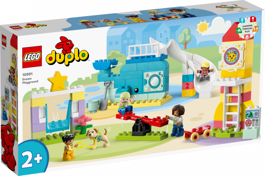 10991 LEGO® DUPLO Игровая площадка мечты, 2+ лет,модель 2023 года