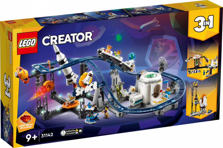 31142 LEGO® Creator Kosmosa karuselis, 9+ gadi, 2023 gada modelis