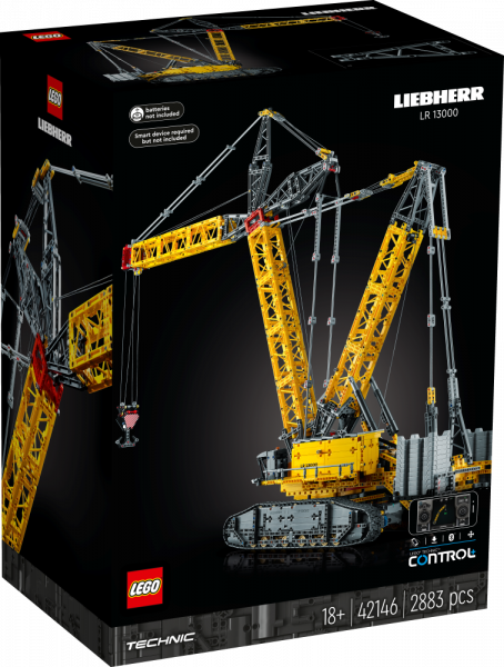 42146 LEGO® Technic Гусеничный кран Liebherr LR 13000, 18+ лет, модель 2023 года