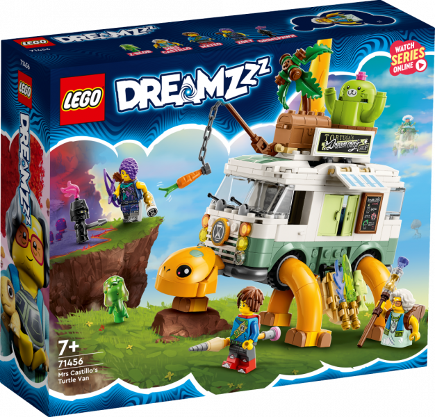 # 71456 LEGO® DREAMZzz™ Castillo kundzes bruņurupuču busiņš , 7+ gadi, 2023 gada modelis