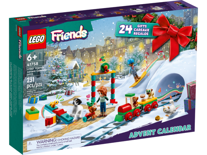 41758 LEGO® Friends Adventes kalendārs, 6+ gadi, 2023. gada modelis