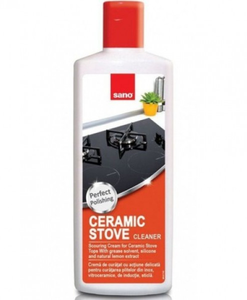 Sano Ceramic Stove Cleaner līdzeklis keramisko virsmu tīrīšanai , 300ml