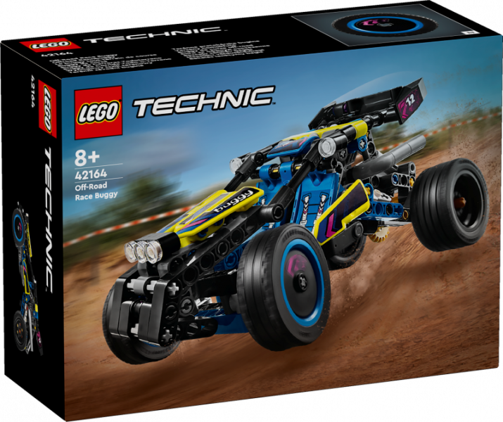 42164 LEGO® Technic Bezceļu sacīkšu bagijs, 8+ gadi, 2024 gada modelis