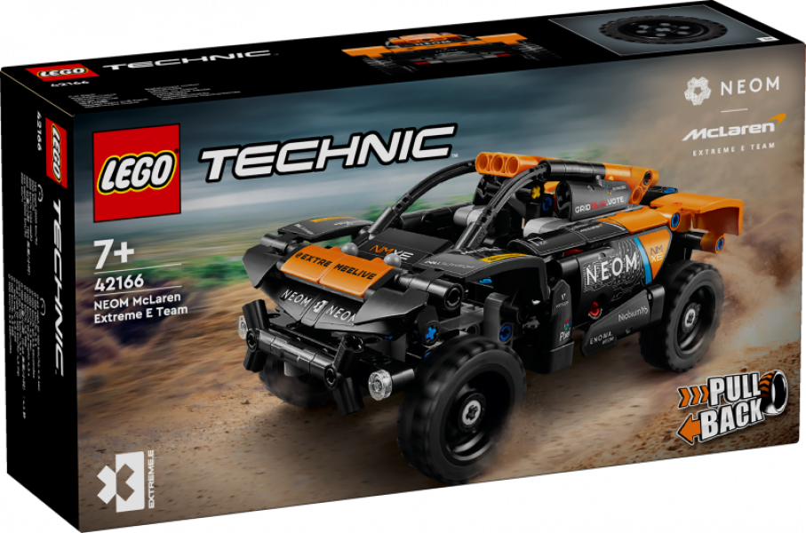 42166 LEGO® Technic NEOM McLaren Extreme E Race Car, 7+ лет, модель 2024 года