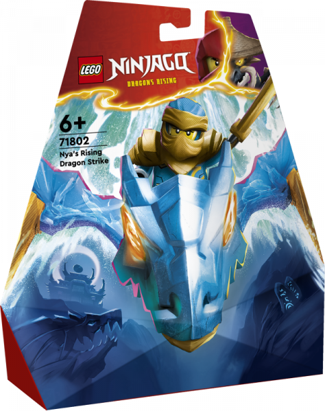 71802 LEGO® Ninjago Nya pūķa uzbrukums, 6+ gadi, 2024 gada modelis