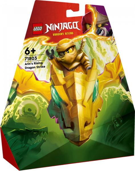 71803 LEGO® Ninjago Arin pūķa uzbrukums, 6+ gadi, 2024 gada modelis