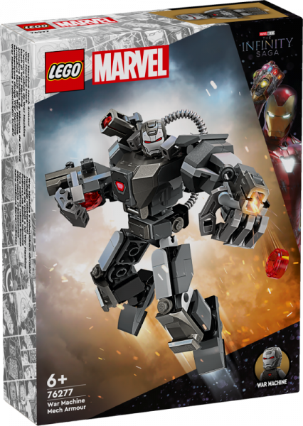 76277 LEGO® Marvel Super Heroes Kara mašīnas robota bruņas , 6+ лет, модель 2024 года