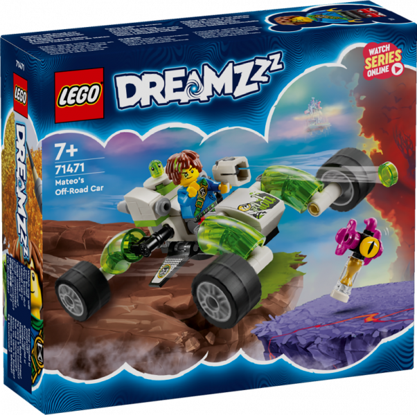 71471 LEGO® DREAMZzz™ Mateo bezceļu auto, 7+ лет, модель 2024 года