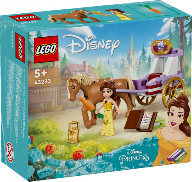 43233 LEGO® Disney Princess Skaistules stāstu zirgu pajūgs, 5+ gadi, 2024 gada modelis