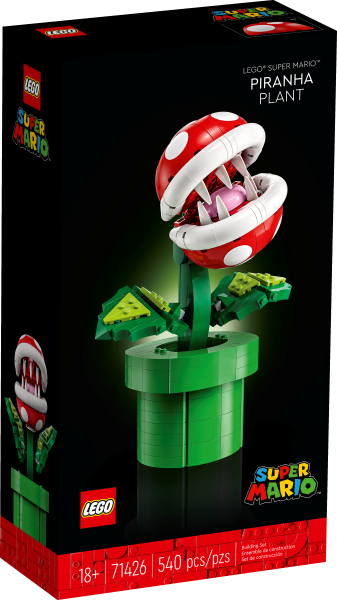 71426 LEGO® Super Mario Augs-piraija, no 18+ gadiem, 2024 gada modelis