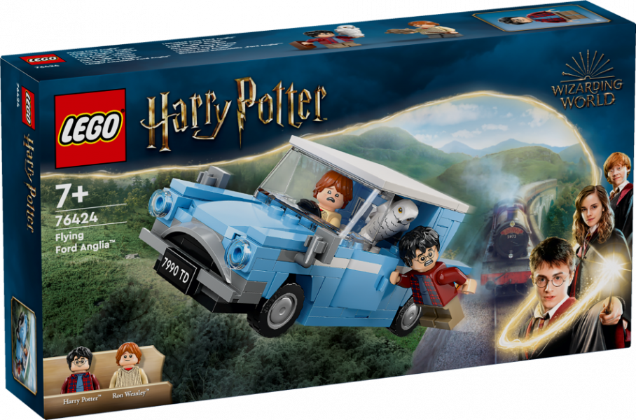 76424 LEGO® Harry Potter™ Lidojošais Ford Anglia™, 7+ , модель 2024 года