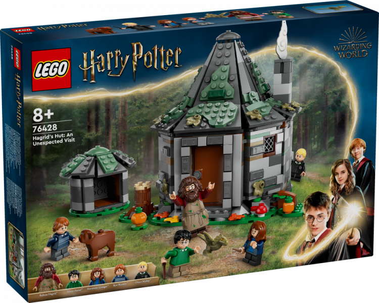 76428 LEGO® Harry Potter™ Hagrida būda: Negaidītais apciemojums, 8+ gadi, 2024 gada modelis