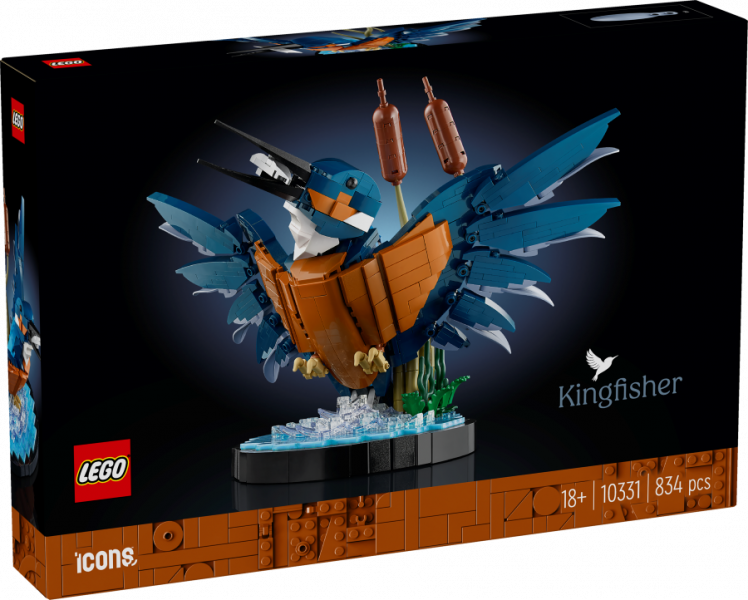 10331 LEGO® ICONS™ Zivju dzenītis, 18+ gadi, 2024 gada modelis