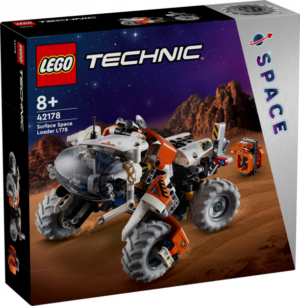 42178 LEGO® Technic Space Virszemes kosmosa iekrāvējs LT78, 8+ gadi, 2024 gada modelis