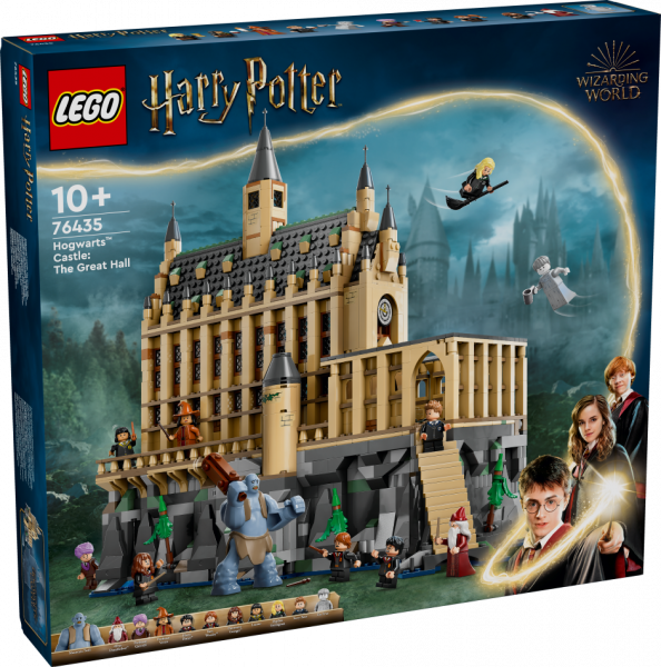 76435 LEGO® Harry Potter™ Cūkkārpas pils: Lielā zāle, 10+ gadi, 2024 gada modelis