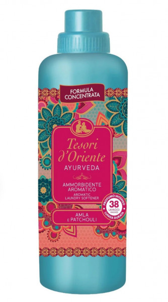 TESORI d'ORIENTE AYURVEDA veļas mīkstinātājs, 760 ml 38 mazg.reizēm