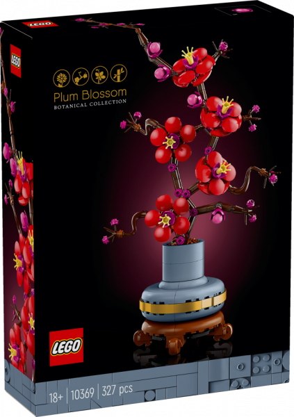 10369 LEGO® ICONS™ Plūmes zieds , 18+ , модель 2024 года