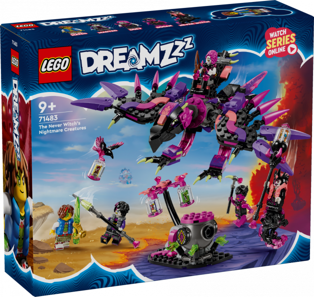 71483 LEGO® DREAMZzz™Nekad raganas murgu radības , 9+ , модель 2024 года