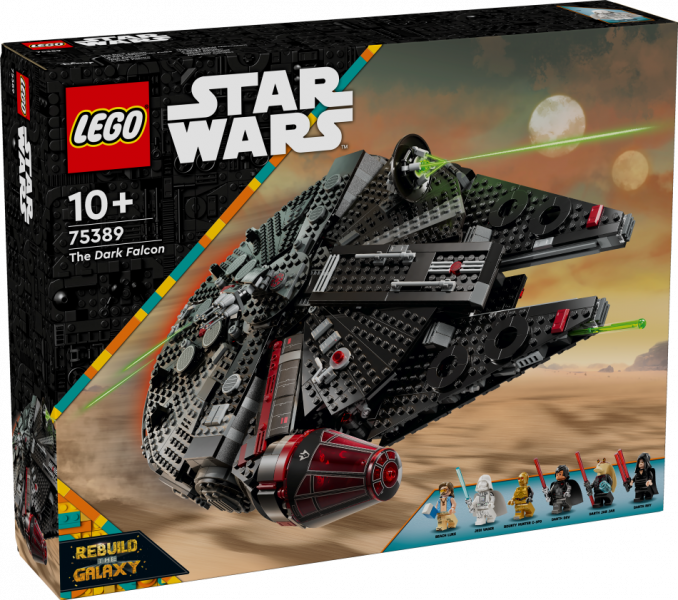 75389 LEGO® Star Wars™ Dark Falcon, 10+ , модель 2024 года