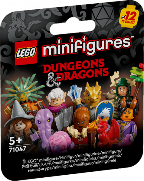 71047 LEGO® Minifigures Dungeons & Dragons®, 5+ gadi, 2024. gada modelis