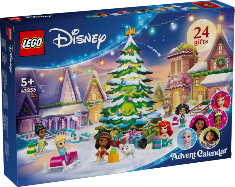 43253 LEGO® ǀ Disney 2024. gada Adventes kalendārs, 5+ , модель 2024 года