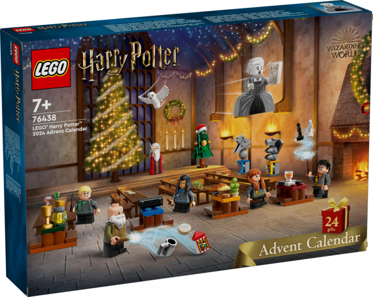 76438 LEGO® Harry Potter™ 2024. gada Adventes kalendārs , 7+ gadi, 2024 gada modelis