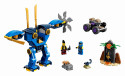 71740 LEGO® Ninjago Jay elektrorobots, 4+ gadi, 2021.g.kodelis