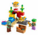 21164 LEGO® Minecraft Коралловый риф, 7+ лет, 2021 г. выпуск